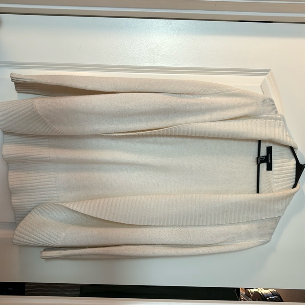 White large forever, 21 cardigan sweater